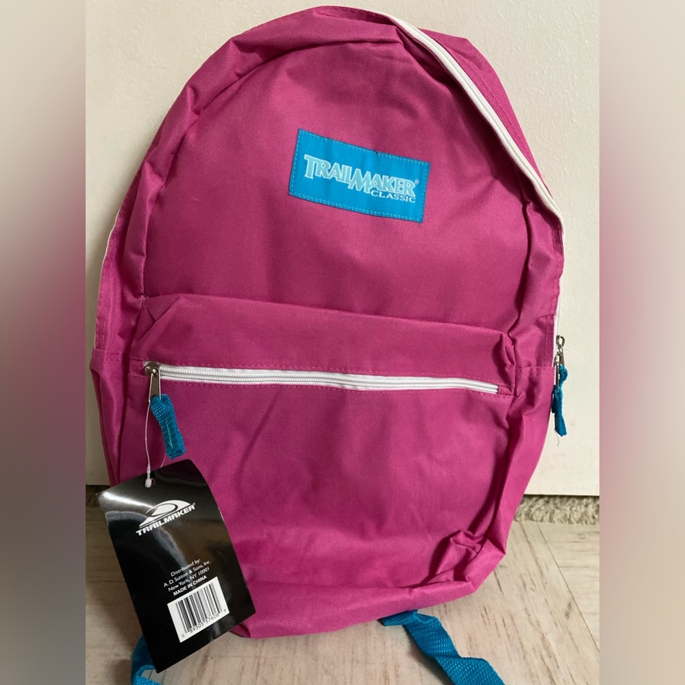 Pink trailmaker classic backpack